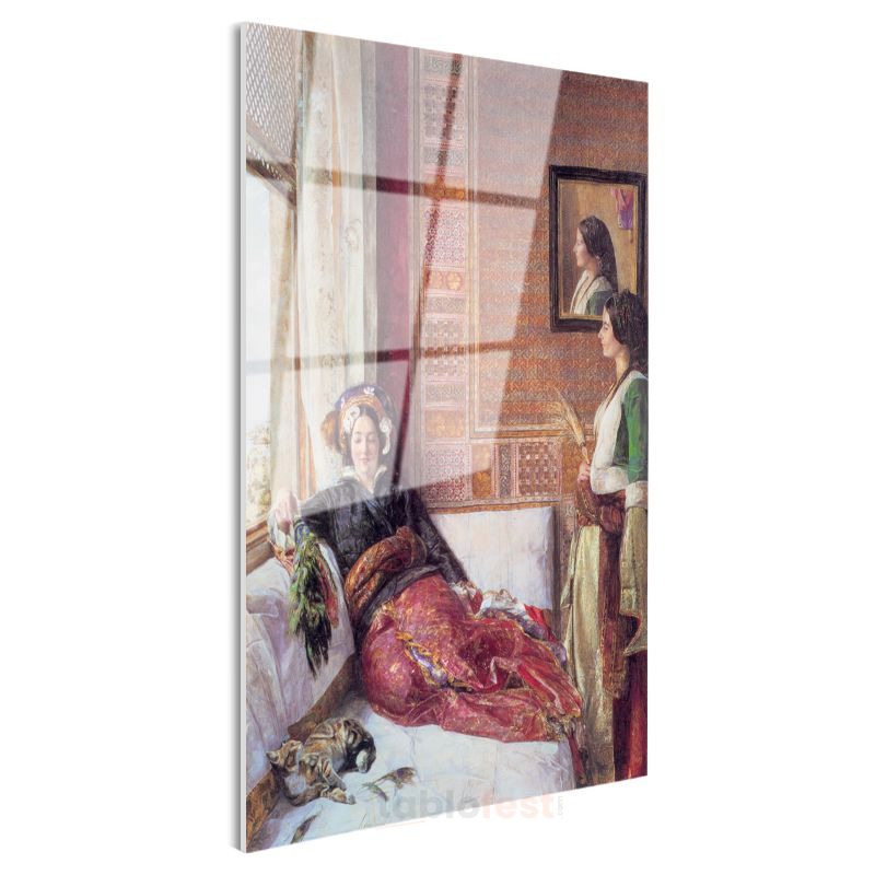 Osman Hamdi Bey - Haremde Cam Tablo
