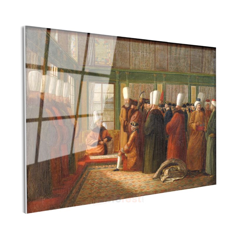 Osman Hamdi Bey - Huzur Meclisi Cam Tablo