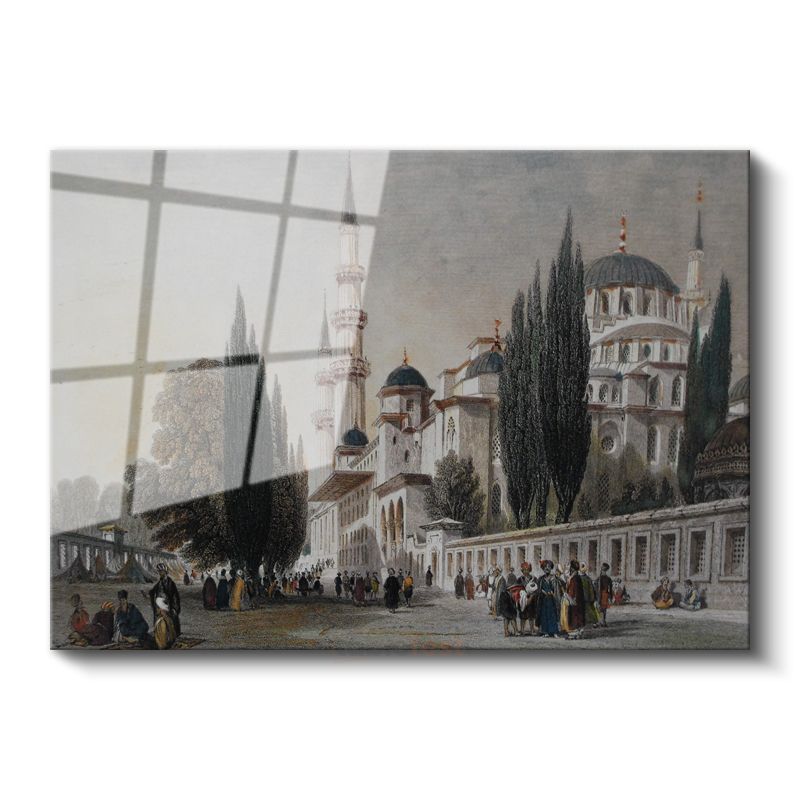 Süleymaniye Camii - Osmanlı Mimarisinin Görkemi Cam Tablo