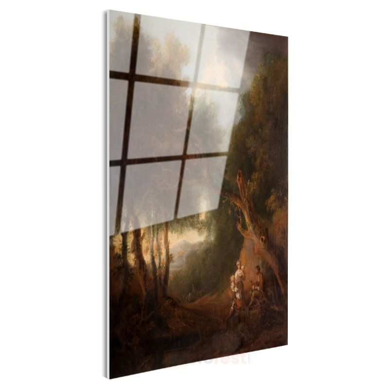 Thomas Gainsborough - Orman Yolu Cam Tablo