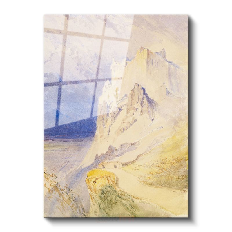 J.M.W. Turner - Harlech Kalesi Cam Tablo