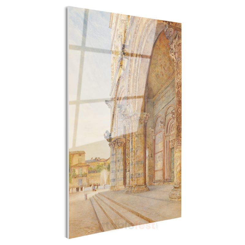 John Ruskin - Katedral Cephesi Cam Tablo