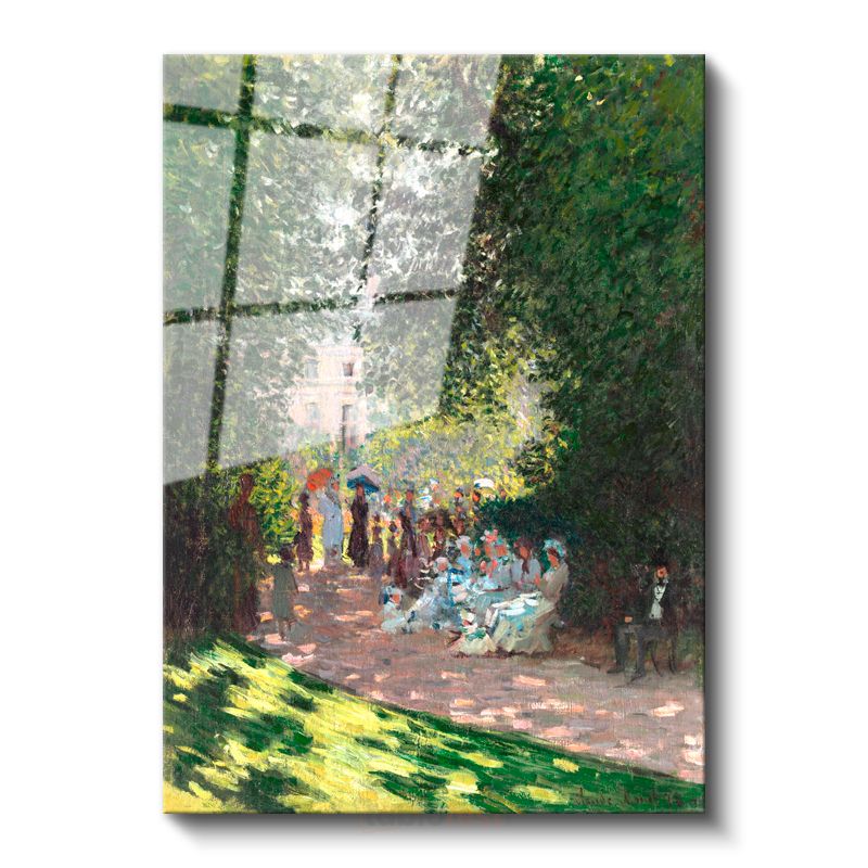 Claude Monet - Parc Monceau Cam Tablo