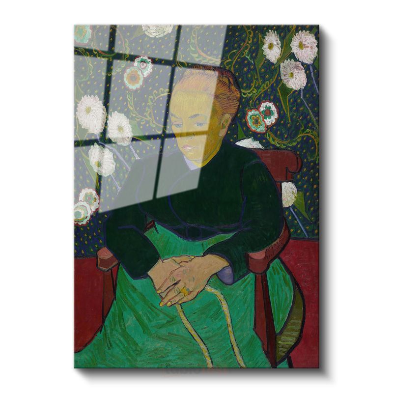 Vincent van Gogh - Madam Roulin Portresi Cam Tablo