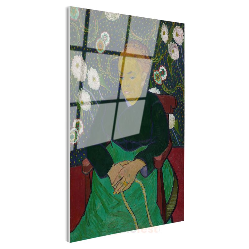Vincent van Gogh - Madam Roulin Portresi Cam Tablo