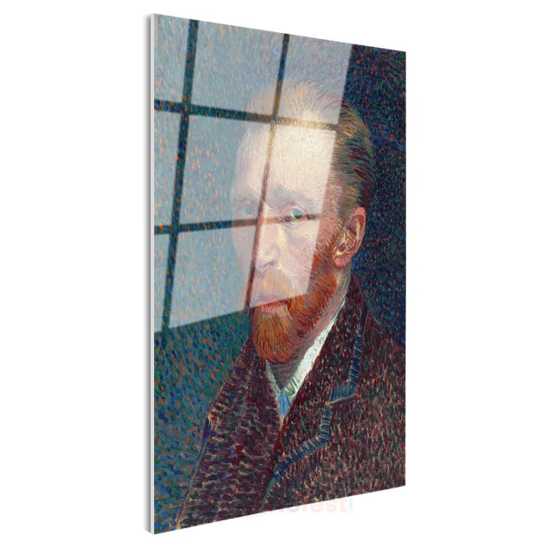 Vincent van Gogh - Otoportre Cam Tablo