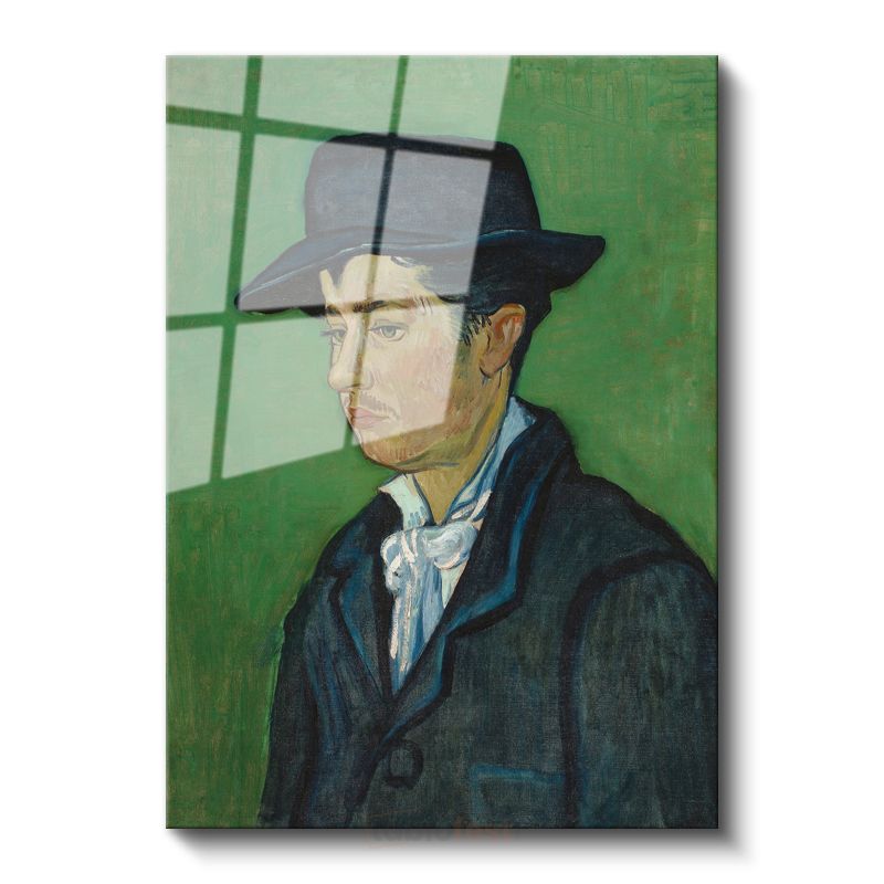 Vincent van Gogh - Şapkalı Armand Roulin Portresi Cam Tablo