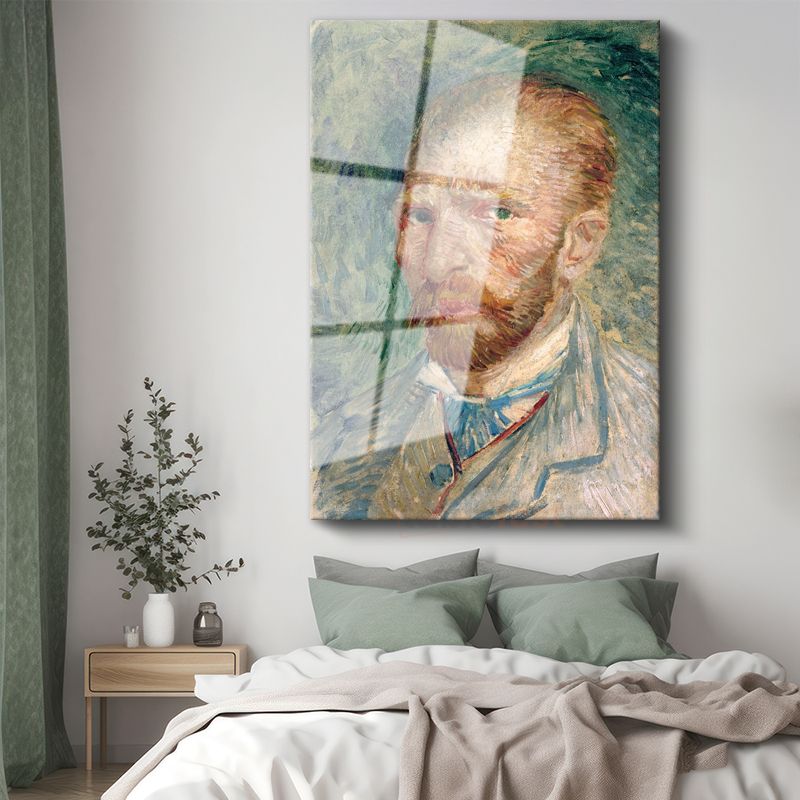 Vincent van Gogh - Otoportre Cam Tablo
