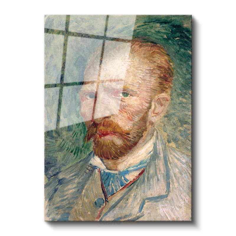 Vincent van Gogh - Otoportre Cam Tablo