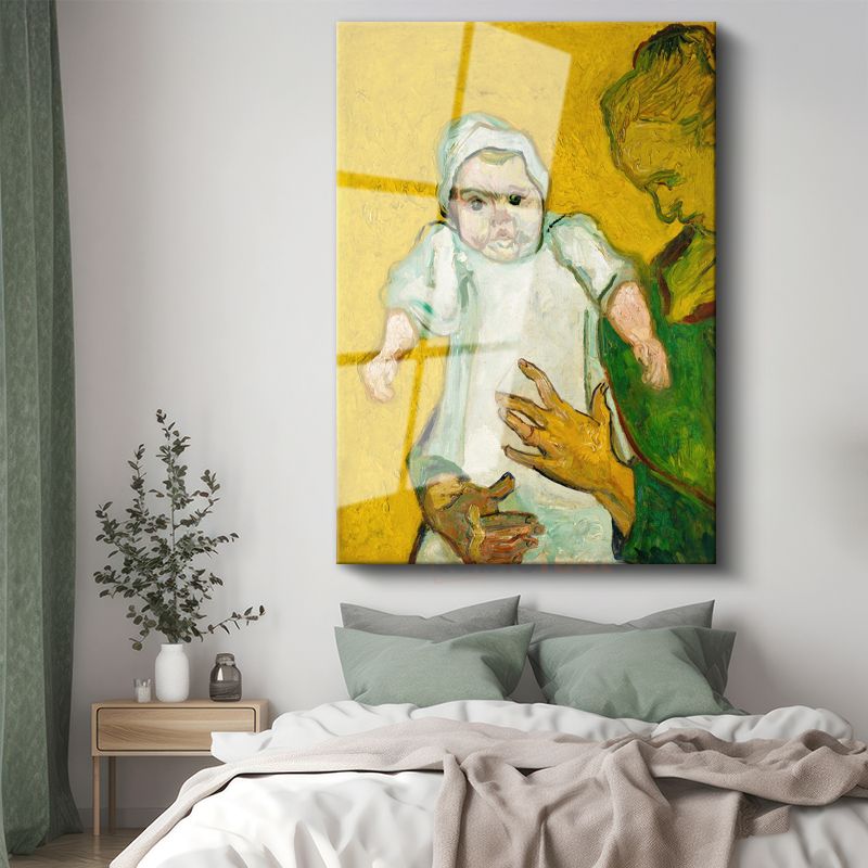 Vincent van Gogh - Marcelle Roulin ile Madam Augustine Roulin Cam Tablo