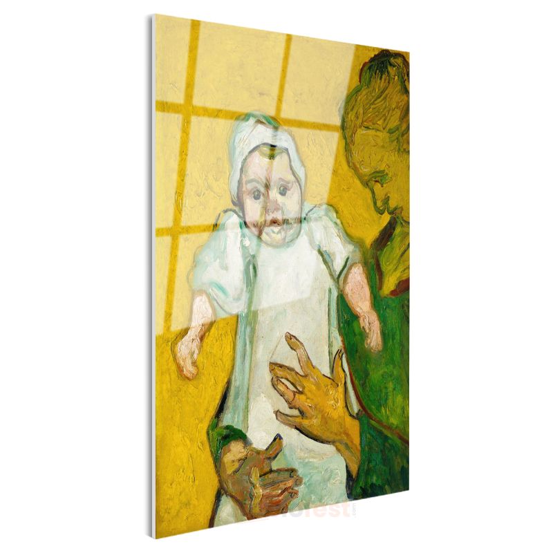 Vincent van Gogh - Marcelle Roulin ile Madam Augustine Roulin Cam Tablo