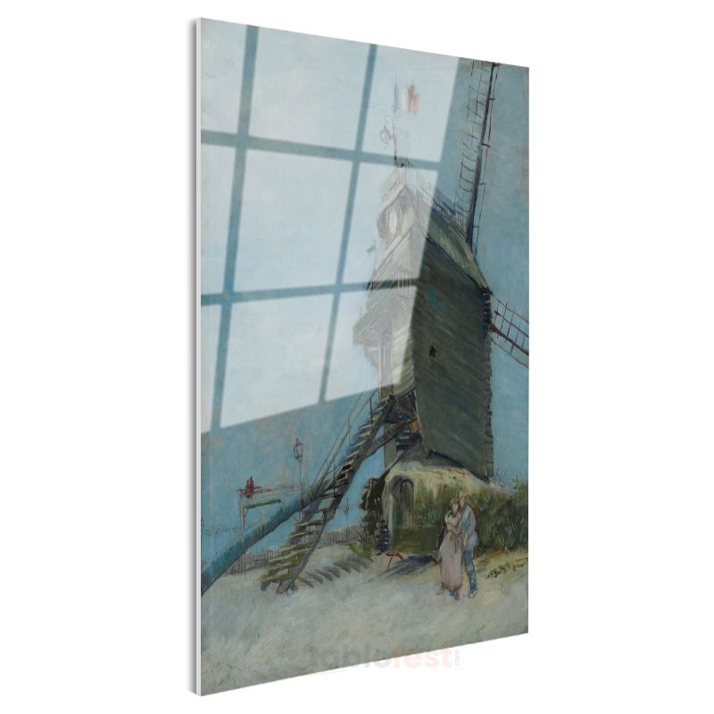Vincent van Gogh - Le Moulin de la Galette Cam Tablo