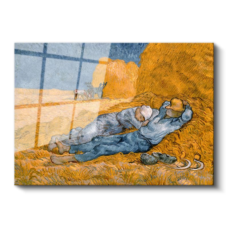 Vincent van Gogh - Öğle Uykusu Cam Tablo