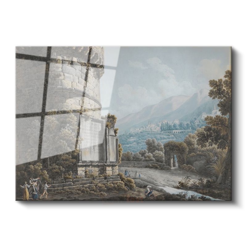 Giovanni Battista Piranesi - Roma Kalıntıları Cam Tablo