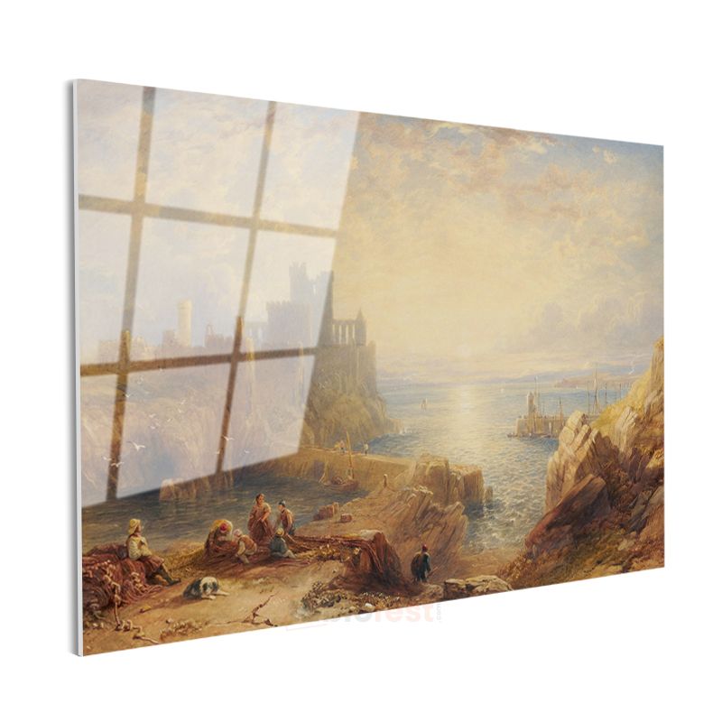 J.M.W. Turner - Conway Kalesi Cam Tablo
