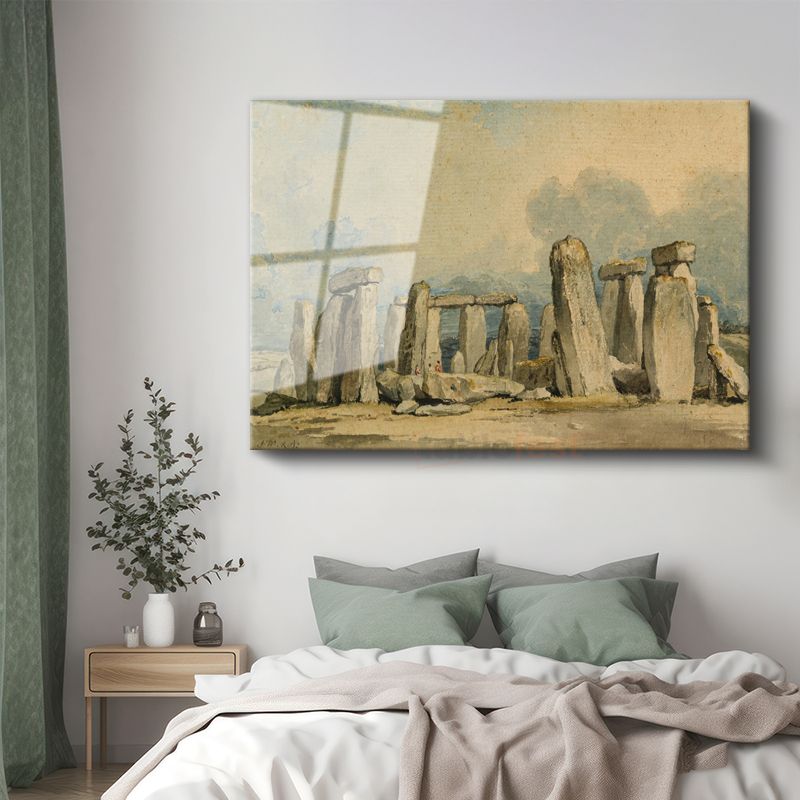 J.M.W. Turner - Stonehenge Cam Tablo