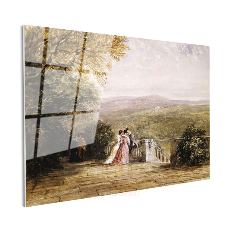 J.M.W. Turner - Terastan Manzara Cam Tablo