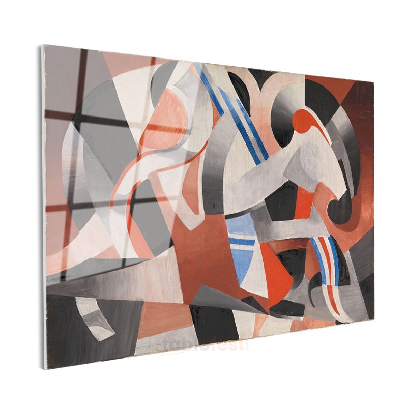Fernand Léger - Kontrast Formlar Cam Tablo