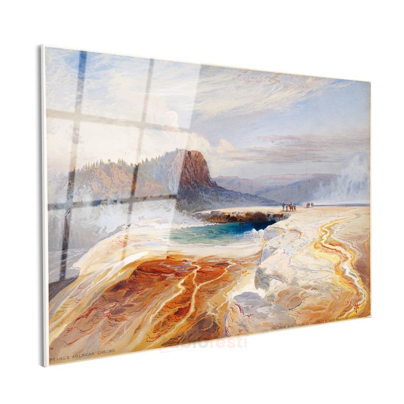 Thomas Moran - Mammoth Hot Springs Cam Tablo