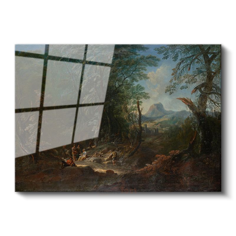 Alexander Nasmyth - Orman Yolu Cam Tablo