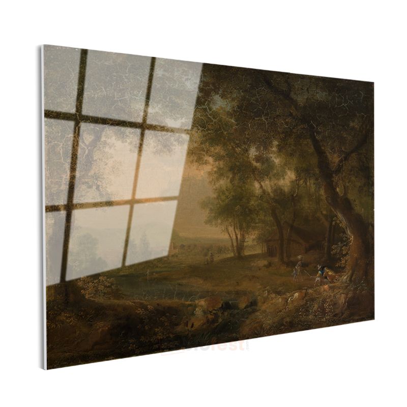 Claude Lorrain - Pastoral Manzara Cam Tablo