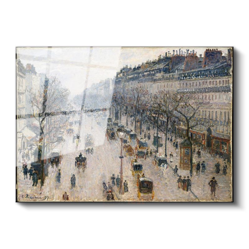 Camille Pissarro - Boulevard Montmartre Cam Tablo