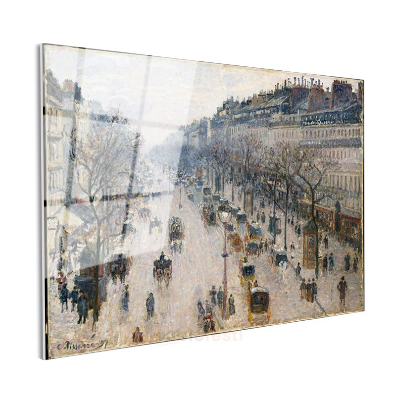 Camille Pissarro - Boulevard Montmartre Cam Tablo