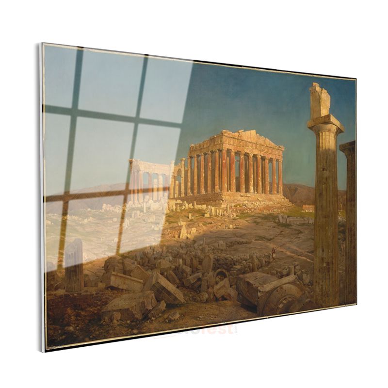 Frederic Edwin Church - The Parthenon Cam Tablo