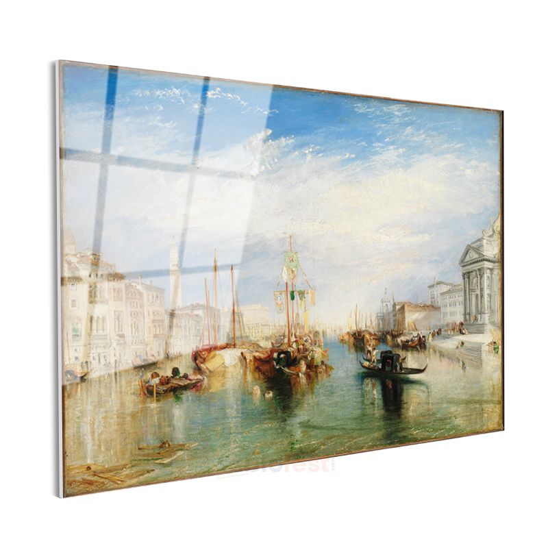J.M.W. Turner - Venice, the Dogana and San Giorgio Maggiore Cam Tablo