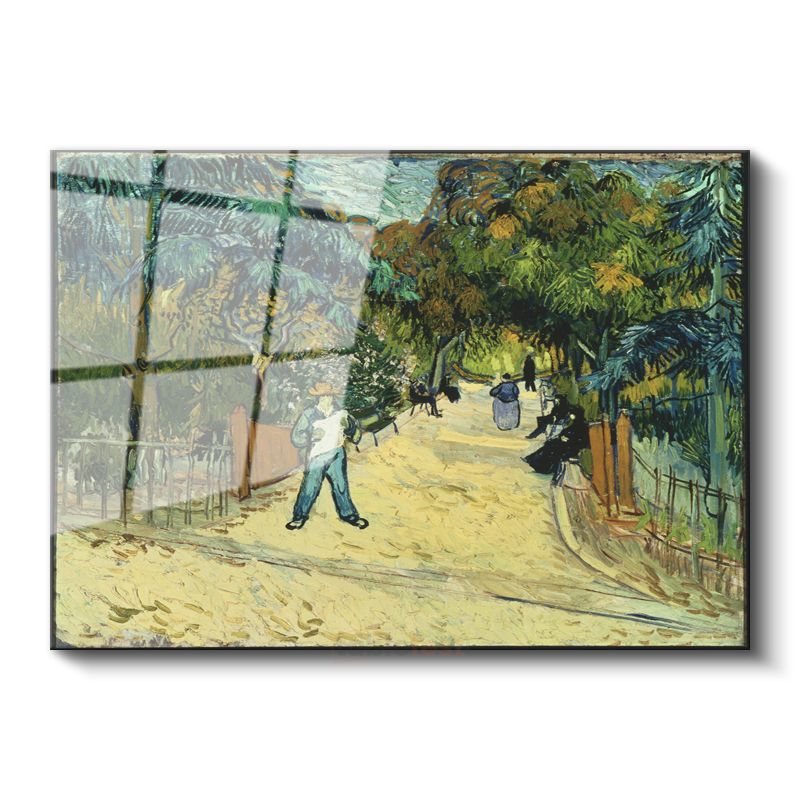 Vincent van Gogh - Park Yolu Cam Tablo