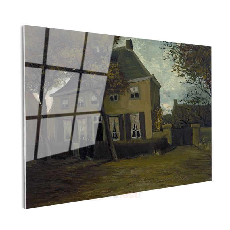 Vincent van Gogh - Nuenen'deki Papaz Evi Cam Tablo