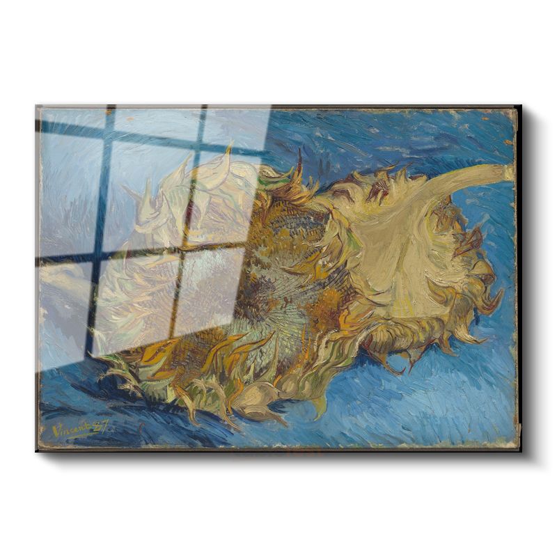 Vincent Van Gogh - Ayçiçekleri Cam Tablo