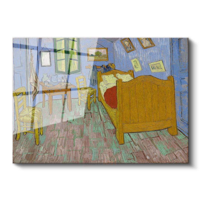 Vincent Van Gogh - Arles'teki Yatak Odası Cam Tablo