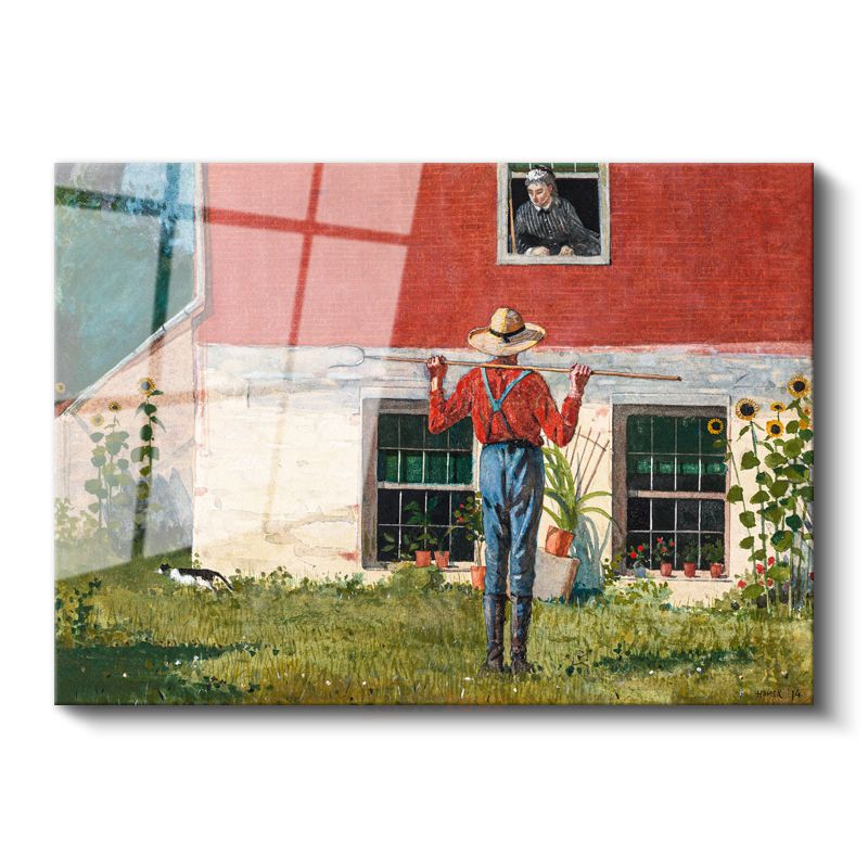 Winslow Homer - Rustic Courtship Cam Tablo