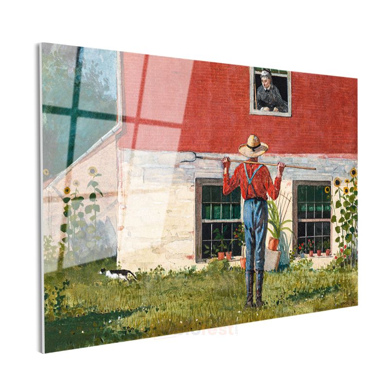 Winslow Homer - Rustic Courtship Cam Tablo