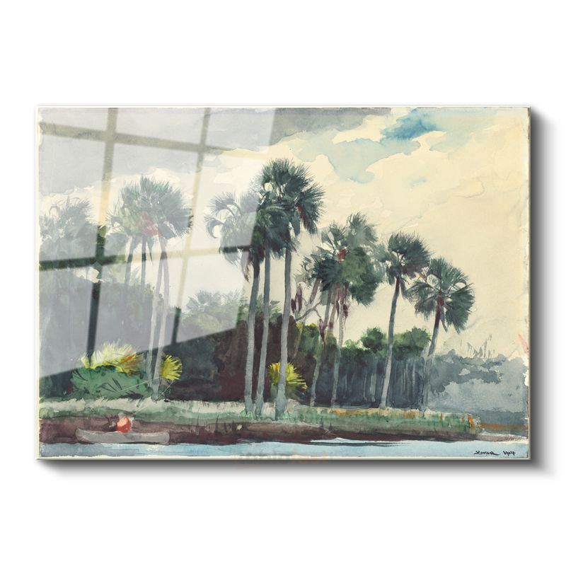 Winslow Homer - Palm Trees Florida Cam Tablo