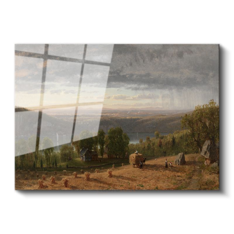 Jasper Francis Cropsey - Sonbahar Vadisi Cam Tablo