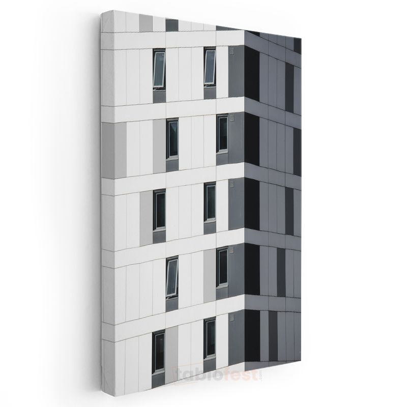 Modern Mimari - Minimalist Cephe Tasarımı Kanvas Tablo