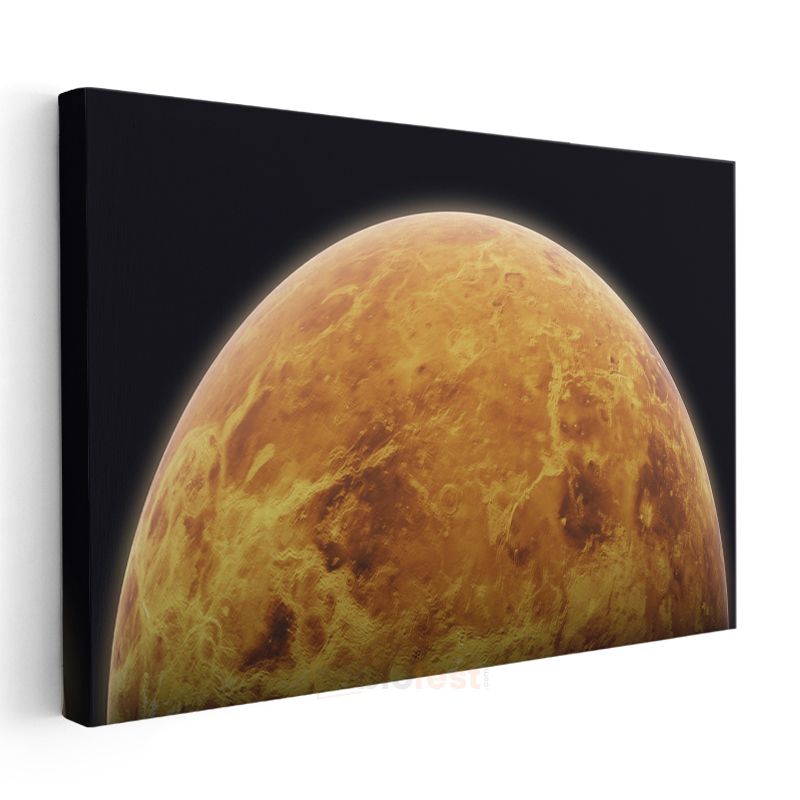 Mars Gezegeni - Kızıl Gezegenin İhtişamı Kanvas Tablo