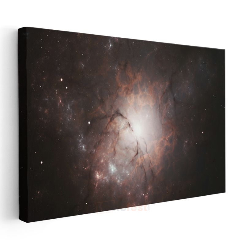 Kozmik Nebula - Yıldızlar Arasında Dans Eden Işıklar Kanvas Tablo
