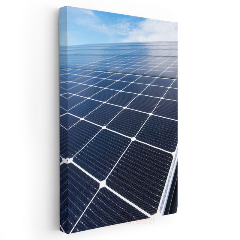 Güneş Enerjisi Uzmanı - Fotovoltaik Panel Teknolojisi Kanvas Tablo