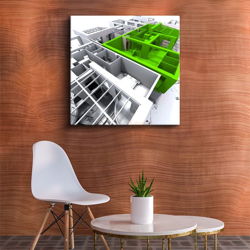 Mimar - 3D Bina Modelleme ve Planlama Kanvas Tablo