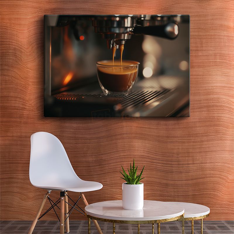 Barista - Espresso Hazırlama ve Sunum Teknikleri Kanvas Tablo