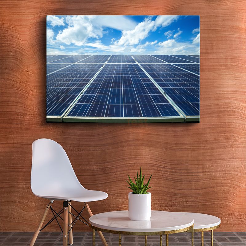 Güneş Enerjisi Uzmanı - Yenilenebilir Enerji Sistemleri Kanvas Tablo