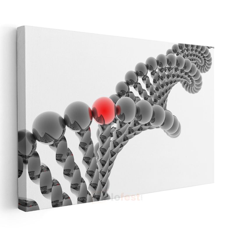 Genetik Uzmanı - DNA Analiz ve Araştırma Kanvas Tablo