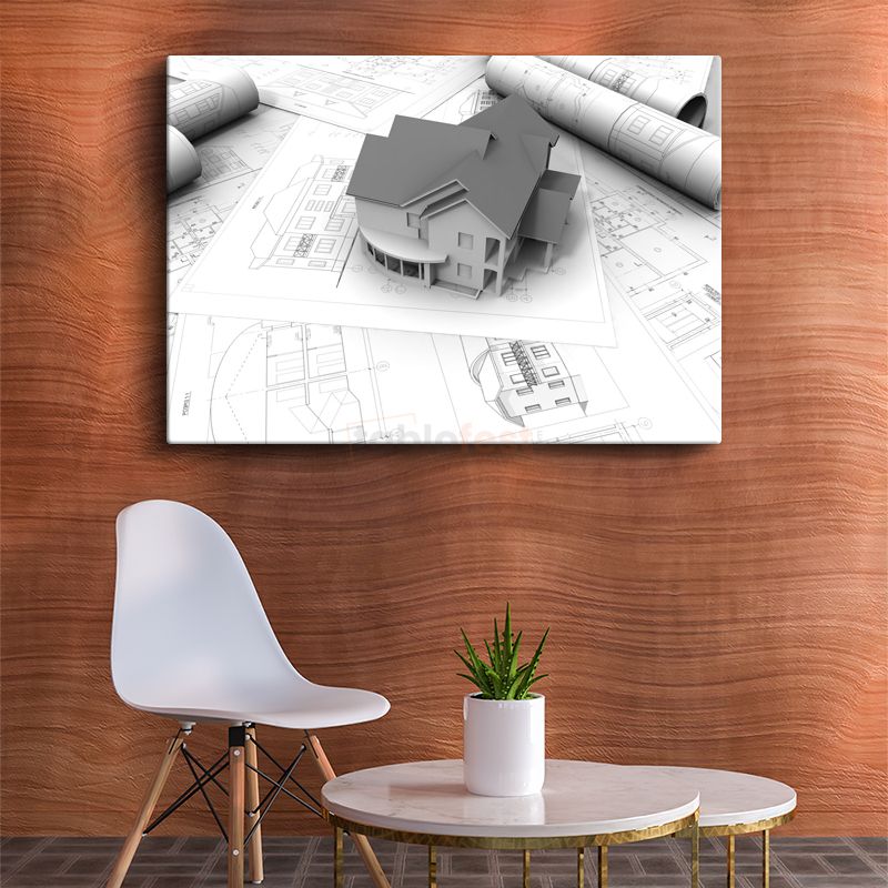 Mimar - 3D Modelleme ve Tasarım Kanvas Tablo