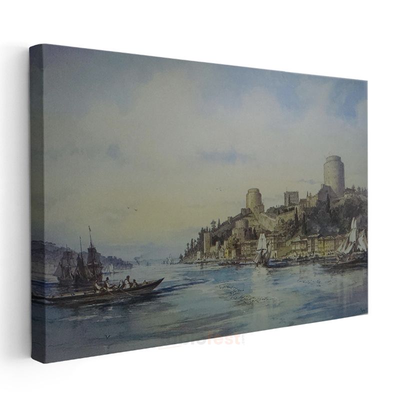 Rumeli Hisarı - Boğaz'ın İncisi Kanvas Tablo