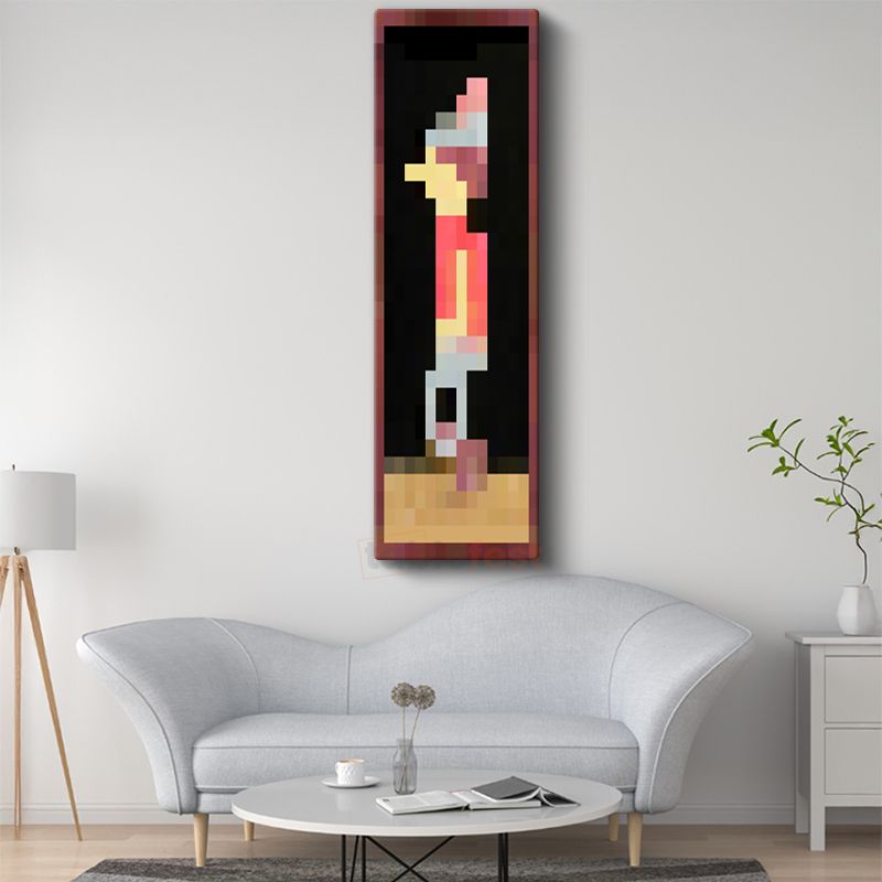 Minecraft - Graham Piksel Kanvas Tablo