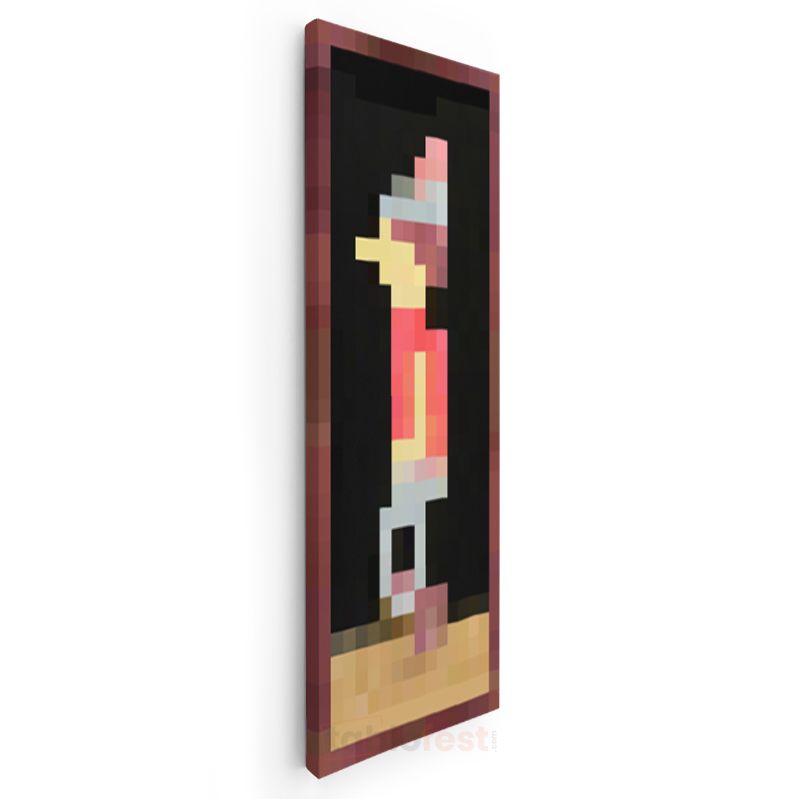 Minecraft - Graham Piksel Kanvas Tablo