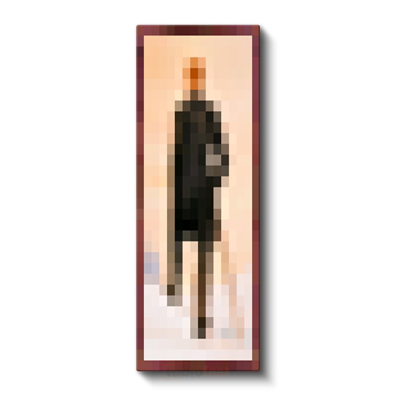 Minecraft - Wanderer Piksel Kanvas Tablo